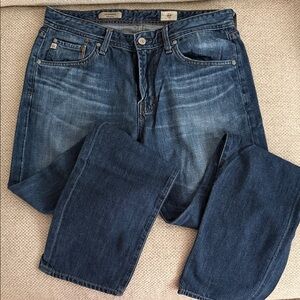 Men’s AG Adriano Goldschmied Classic Straight Blue Jeans